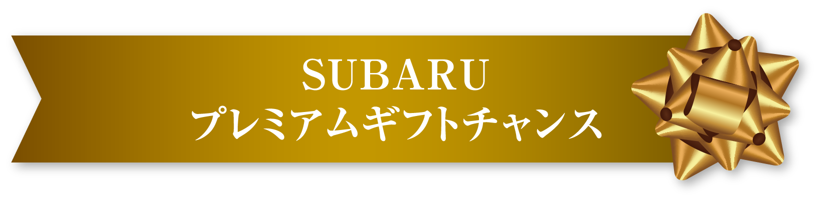 SUBARU プレミアムギフトチャンス