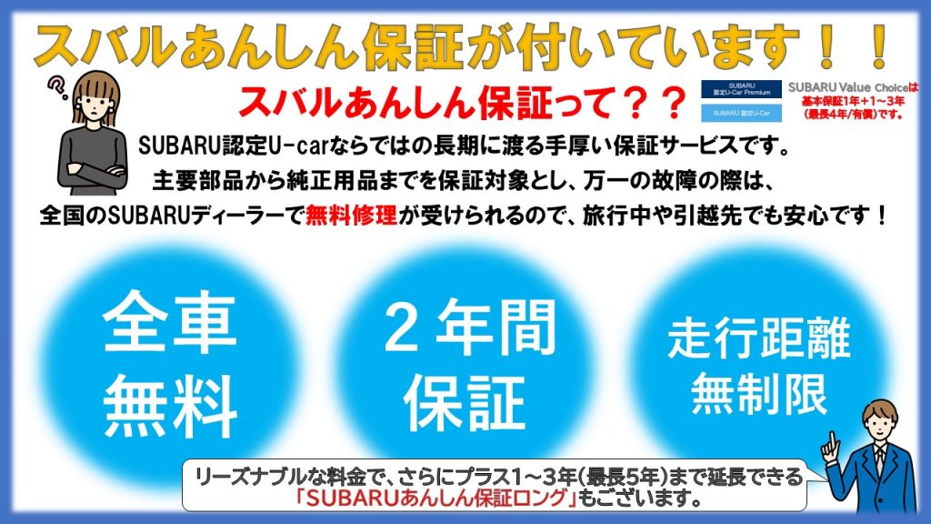 プロがおすすめするスグダスのチェックポイント 保証編 カースポット西宮国道2号 スタッフブログ 兵庫スバル自動車株式会社